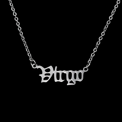 Zodiac Necklace - Silver