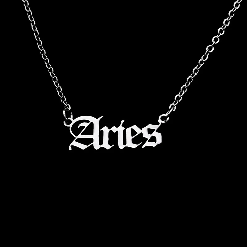 Zodiac Necklace - Silver