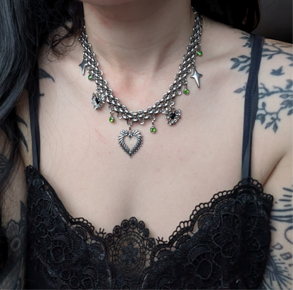 Heart of the Widow Necklace