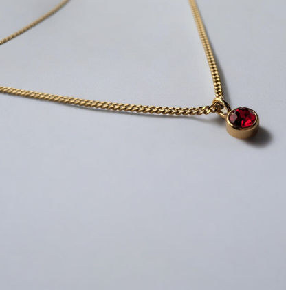 Blood Drop Necklace